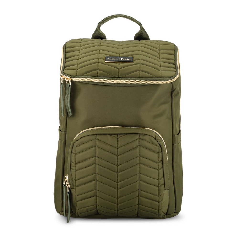 Austin Fowler Brielle Mini Backpack‎ / Diaper Bag Olive Green